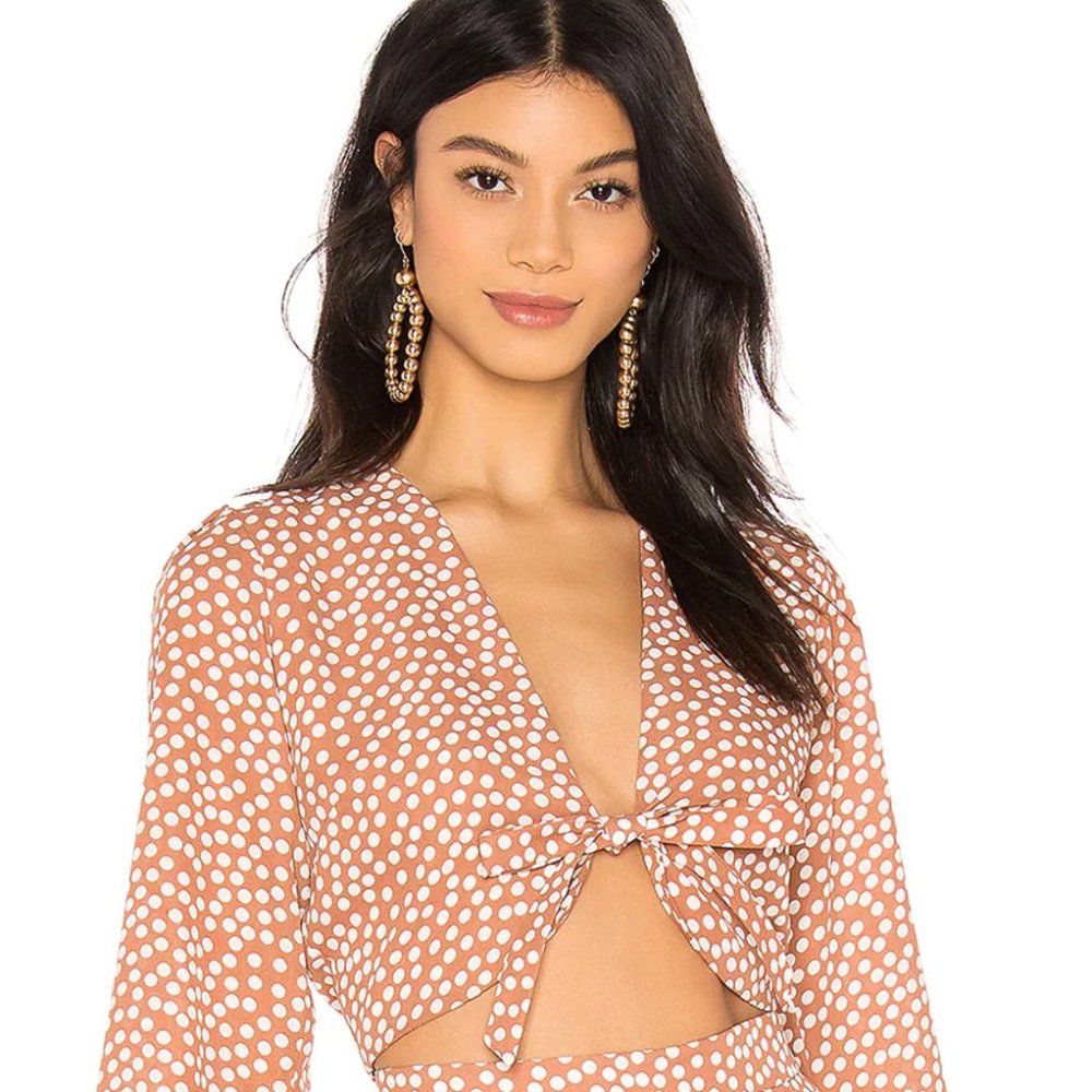 Revolve Resa Cha Cha Crop Top